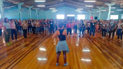 Secretaria de AssistÃªncia Social de Rio Bonito do IguaÃ§u promoveu o encontro para as mulheres